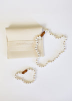 Pure Gemstone + Pearl || Necklace and Bracelet || Gift Set