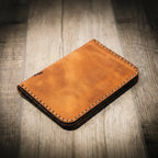 Tyler Full-Grain Leather Vertical Wallet – Handmade in Texas