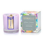 Spongellé Black Orchid Soy Candle – Wooden Wick, 8 oz
