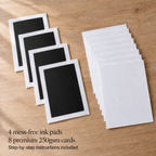 Baby Handprint & Footprint Keepsake Kit – 4 Ink Pads