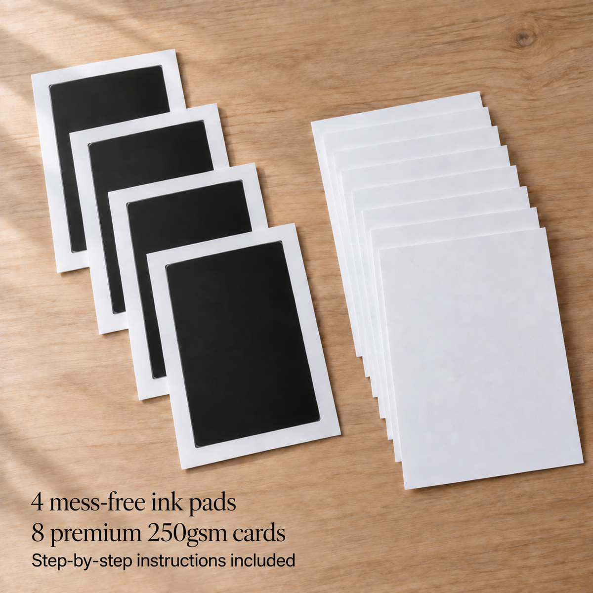 Baby Handprint & Footprint Keepsake Kit – 4 Ink Pads