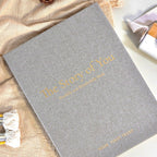 The Story of You: Fearfully and Wonderfully Made (Bear Forest) - Linen Baby Keepsake Book with Storage Box
