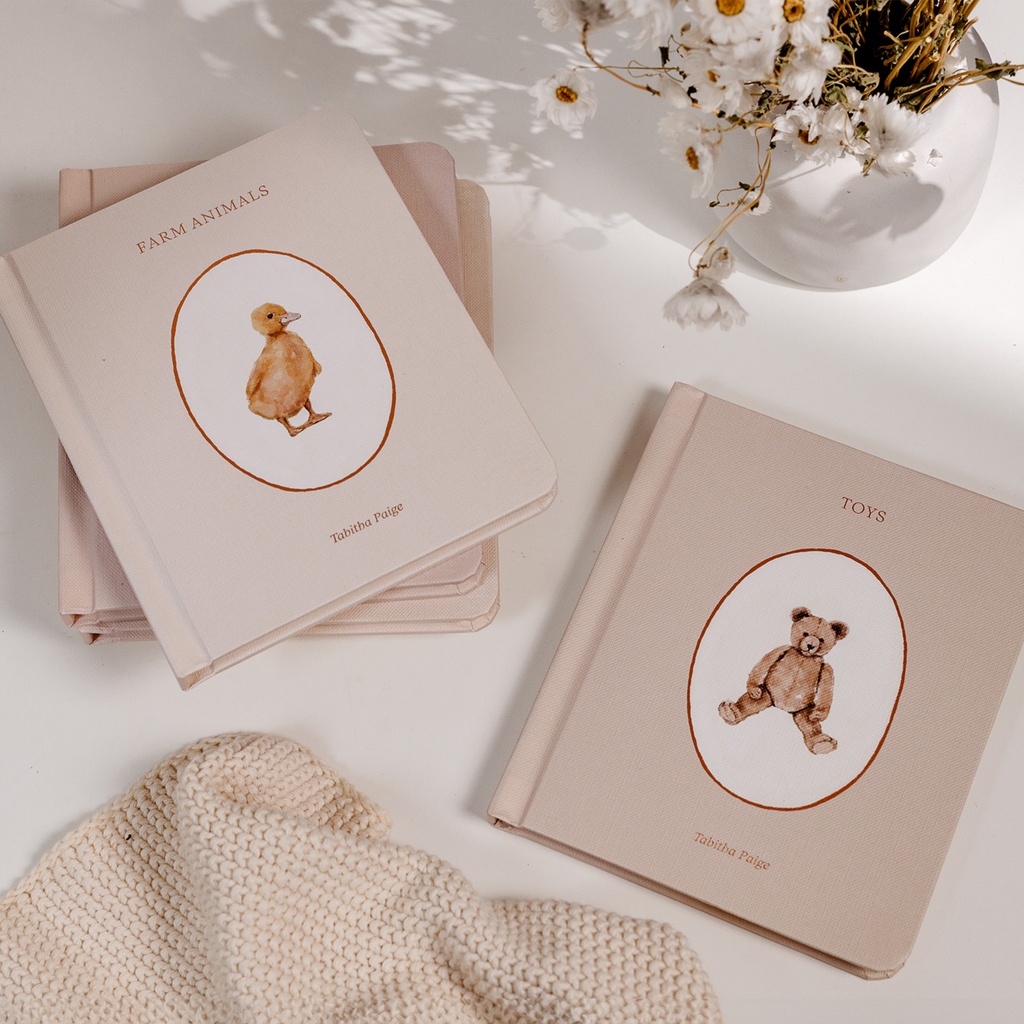 Our Little Library First Words Board Book Gift Set – 5 Books