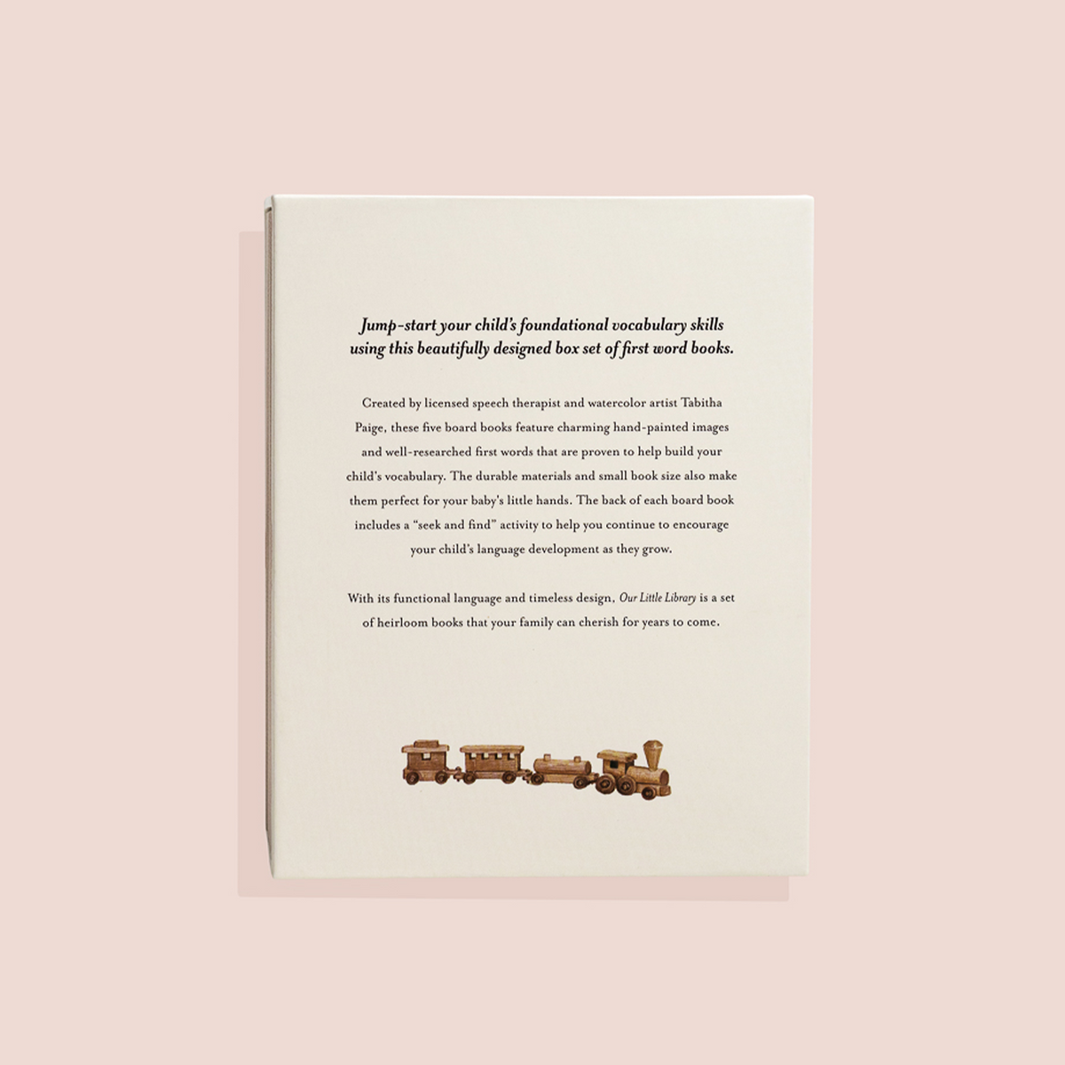 Our Little Library First Words Board Book Gift Set – 5 Books