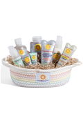 California Baby Welcome Baby Bath & Care Gift Basket